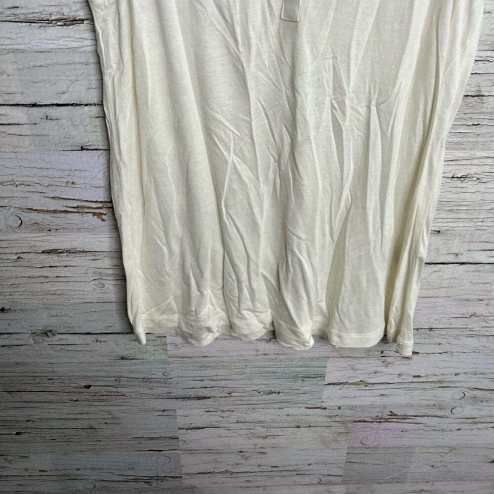 Banana republic cream ivory blouse sleeveless size small top - Picture 2 of 7